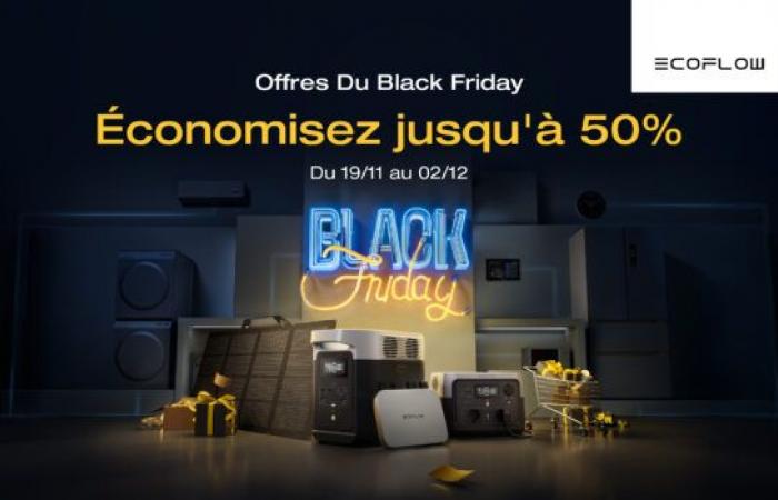 Ecoflow taglia i prezzi delle batterie e dei pannelli solari per il #BLACKFRIDAY!