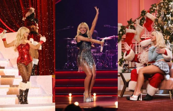 Tutte le scarpe del prossimo speciale natalizio di Netflix “A Nonsense Christmas with Sabrina Carpenter”