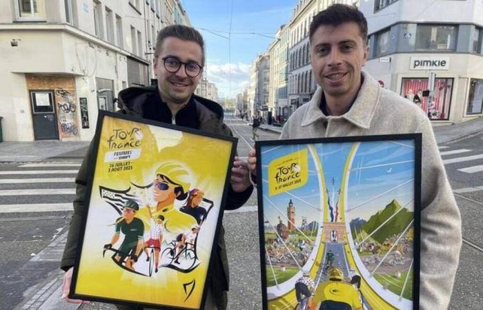 L'incredibile avventura dei due fratelli Brestois che hanno realizzato i manifesti dell'edizione serale del Tour de France – Ouest-France