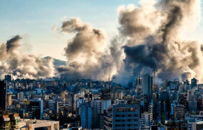 Beirut: pioggia di bombe israeliane prima della tregua