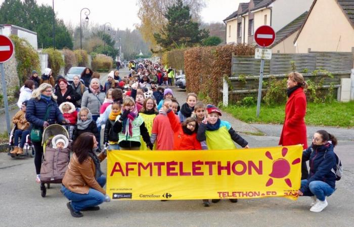 In occasione di Telethon, questa località dell'Eure organizza diverse azioni, tra cui una fiera del benessere