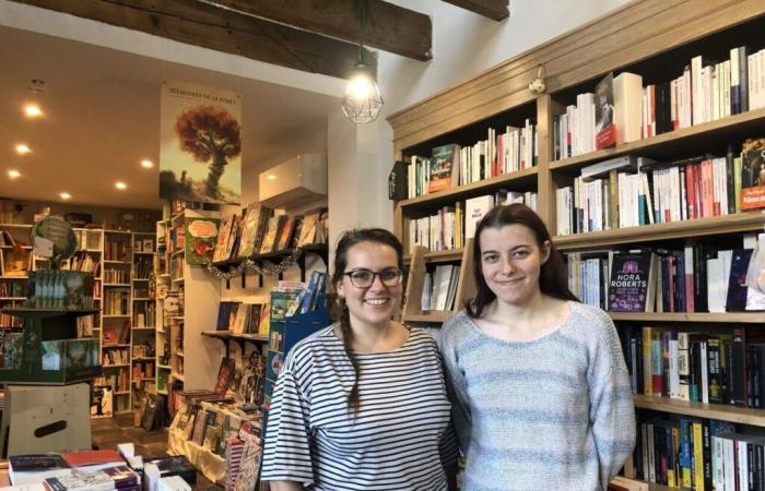 Alexia ha fatto la scommessa vincente di aprire la sua libreria in questa piccola città della Manica