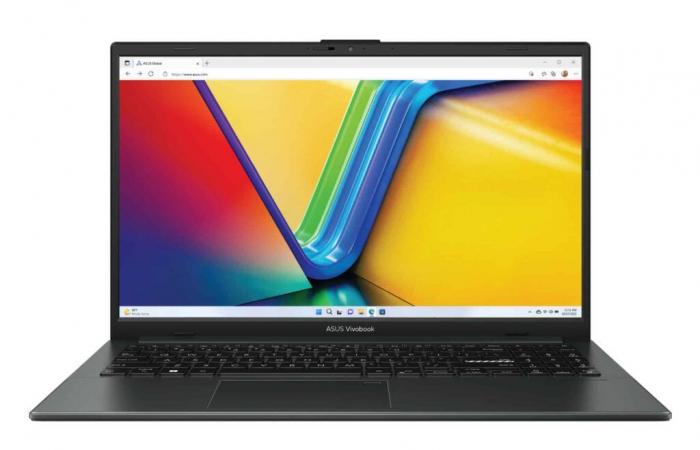 Promo €487 Asus VivoBook S1504FA-DRNJ1318W, PC portatile economico Nero sottile e leggero 15″ antimicrobico nomade 10h AMD Ryzen 5 con veloce SSD da 512 GB