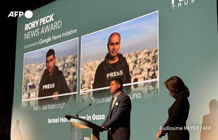 Due freelance dell'AFP hanno assegnato il Premio Rory Peck per la loro copertura della guerra di Gaza