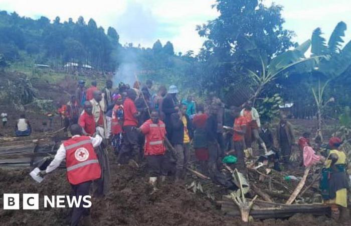 Una frana in Uganda travolge decine di case a Bulambuli dopo forti piogge