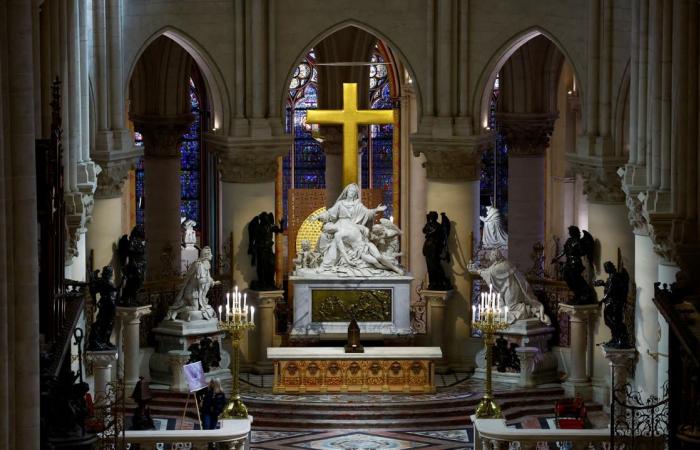 cinque anni dopo l'incendio, la cattedrale risorge dalle ceneri