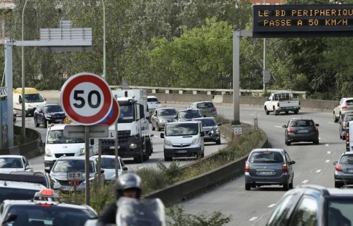 questa suggestiva curva che testimonia la diminuzione della velocità della tangenziale nel corso degli anni