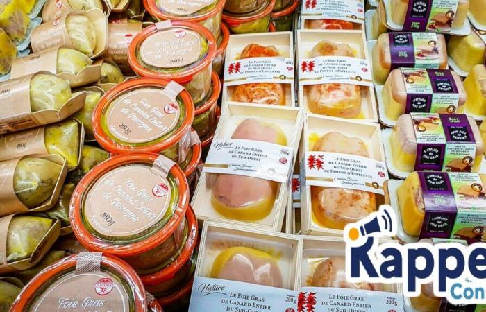 Questo foie gras contaminato è oggetto di un ritiro urgente del prodotto, non consumarlo.