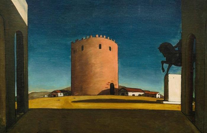 Che musica senti nel dipinto “La Torre Rossa” di Giorgio de Chirico?