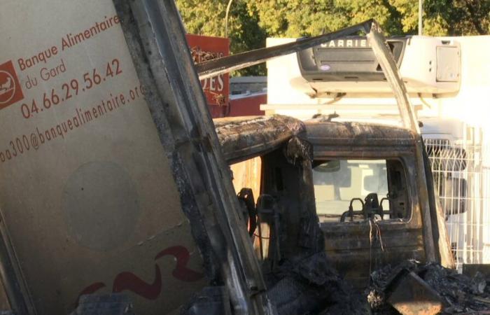 indignazione a Nîmes dopo l'incendio dei camion del Banco Alimentare