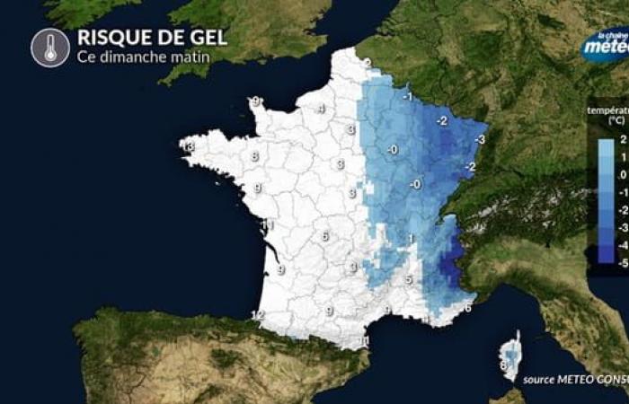 gelerà in questi 54 dipartimenti, attenzione al freddo questo fine settimana