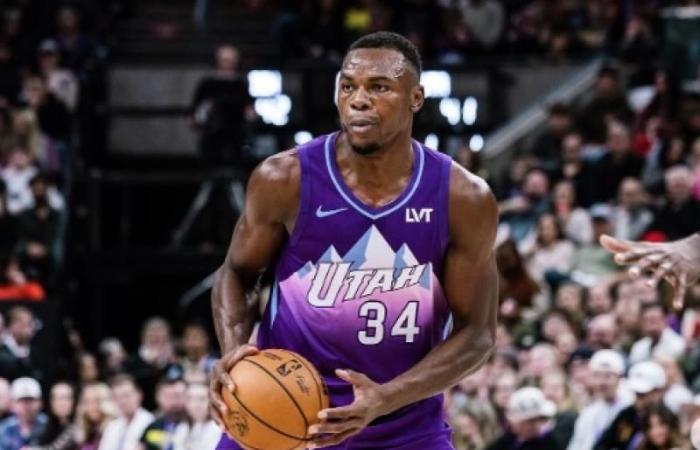 NBA: 3 punti e 9 rimbalzi per Oscar Tshiebwe alla sua prima partita con gli Utah Jazz