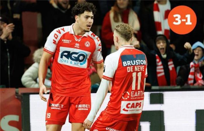 Freyr Alexandersson tira un sospiro di sollievo: il KV Kortrijk registra una grande vittoria contro l’irriconoscibile KV Mechelen