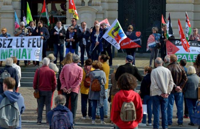 Una nuova manifestazione a Cherbourg per il cessate il fuoco a Gaza