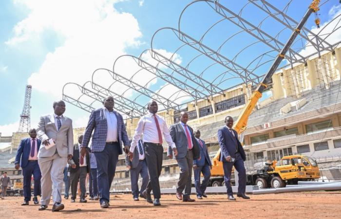 Murkomen conferma che i lavori di ristrutturazione di Kasarani sono sulla buona strada per il CHAN 2025 (FOTO)