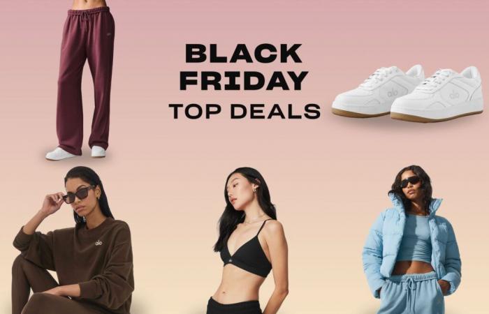 I saldi del Black Friday di Alo Yoga hanno offerte da $ 19