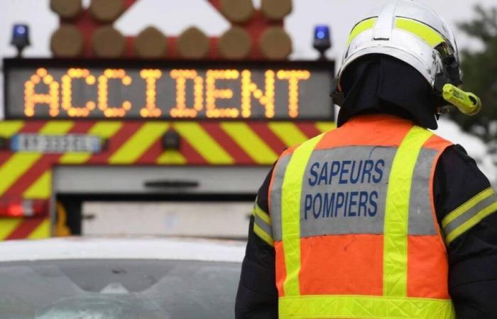 Strada bloccata nel Maine-et-Loire dopo un incidente tra un'auto e un veicolo a due ruote