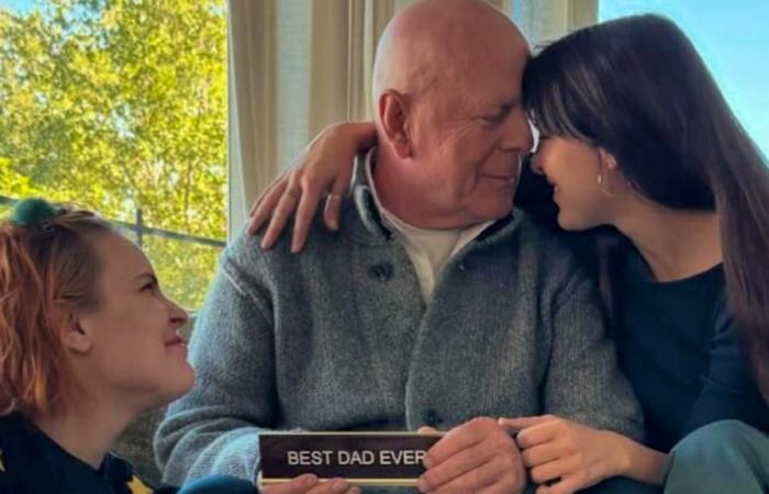 Bruce Willis malato: le sue figlie lo nominano il miglior padre di sempre