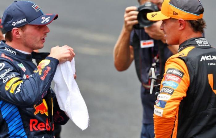 Norris riformula Verstappen, che pensa che avrebbe vinto il titolo “molto prima” con la McLaren