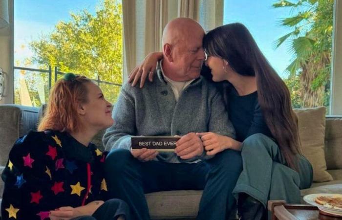 Il toccante messaggio del Ringraziamento delle figlie di Bruce Willis