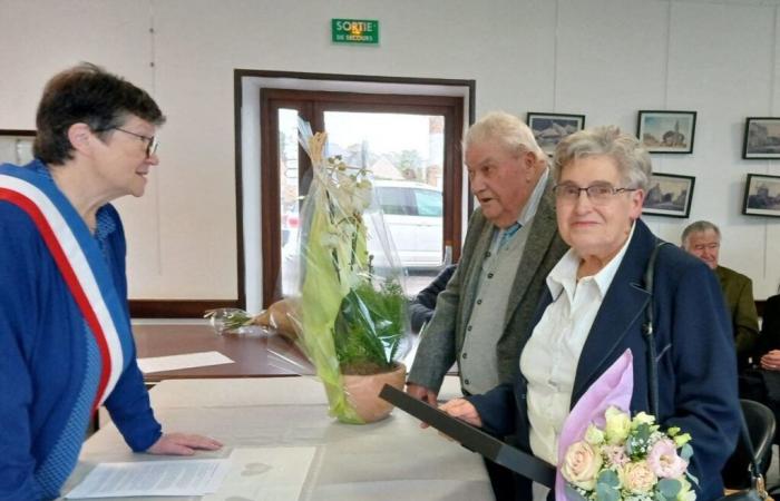 Si erano conosciuti nei campi, Monique e Gaston festeggiarono 60 anni di matrimonio