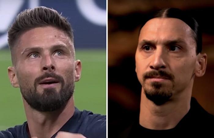 La leggenda Zlatan Ibrahimovic (43 anni) svuota il sacco su Olivier Giroud: “Ha questo…