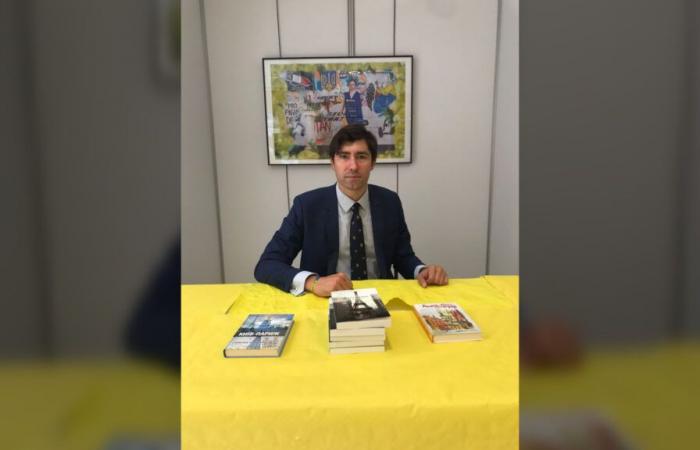 Un autore ucraino alla fiera del libro di Chazay-d’Azergues