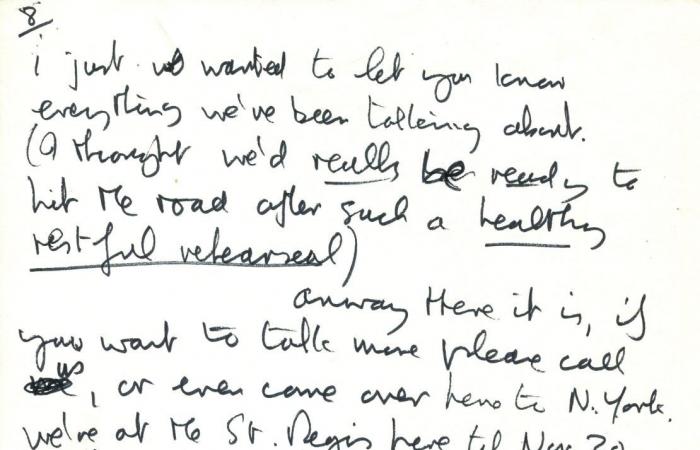 La lettera di John Lennon a Eric Clapton, chiedendogli di formare un nuovo supergruppo, viene messa in vendita