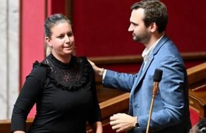 la vicepresidente dell'Assemblea nazionale Naïma Moutchou denuncia le minacce del deputato della LFI Manuel Bompard