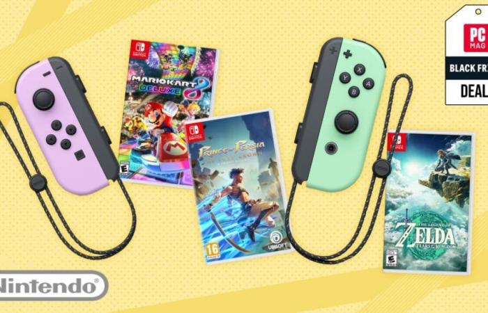 Aumenta il livello dei tuoi giochi con queste offerte del Black Friday per Nintendo Switch