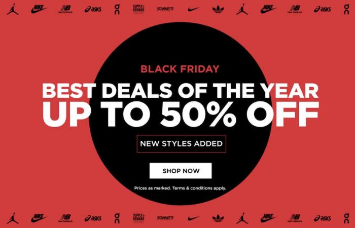 Offerte di scarpe da ginnastica del Black Friday 2024