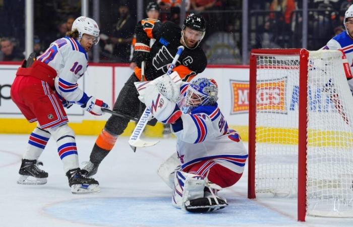 L’inizio disastroso dei Rangers porta alla sconfitta per 3-1 contro i Flyers