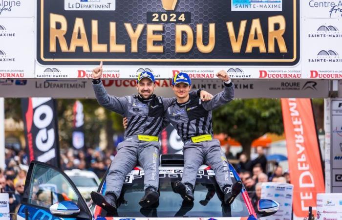 Pablo Sarrazin conclude en vigore la Stellantis Motorsport Rally Cup France