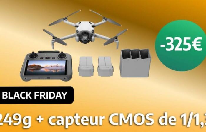 Il Dji Mini 4 Pro raggiunge un prezzo raramente visto per il Black Friday ed è uno dei migliori droni!