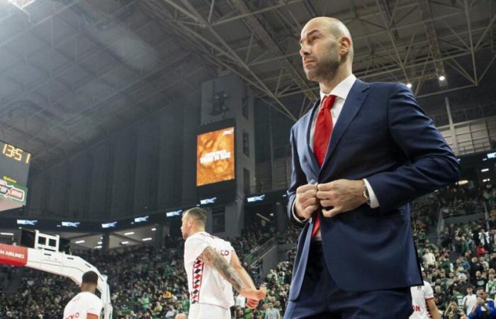 il grossissimo colpo del Monaco durante la prima di Spanoulis in panchina