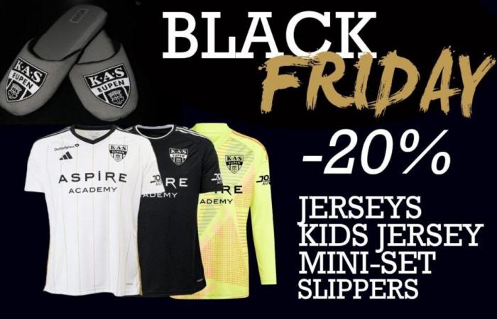 -20% sulle maglie: Black Friday al KAS Eupen