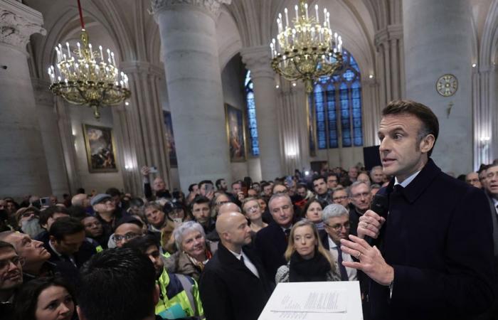 Emmanuel Macron rende omaggio al responsabile del restauro di Notre-Dame, morto tragicamente