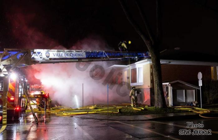 Quebec – Un incendio sulla 25esima strada a Limoilou lascia un ferito grave