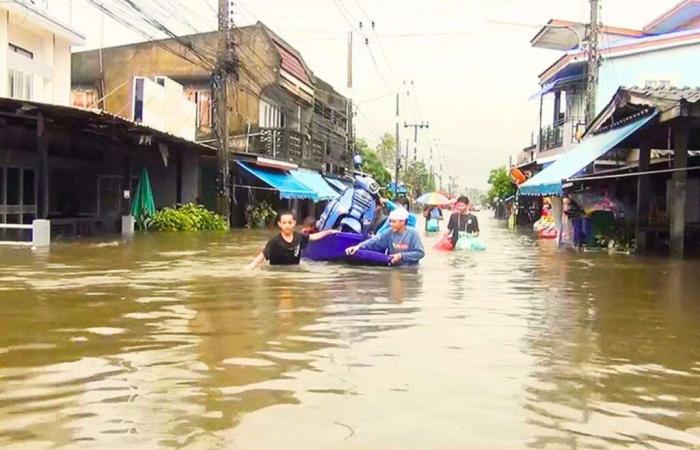 Le terribili inondazioni in Thailandia provocano 9 morti e più di 550.000 persone colpite