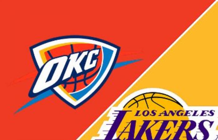 Thunder 101-93 Lakers (29 novembre 2024) Riepilogo della partita