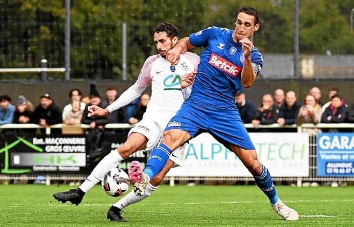 “Essere nei panni del piccolo ci fa bene”, confida il capitano Guillaume Jannez prima di Laval-Concarneau nella Coupe de France