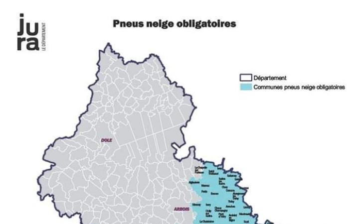 Giurò. Dall'inizio di novembre l'obbligo di restituzione degli pneumatici da neve e degli equipaggiamenti speciali | Giura: tutte le informazioni locali