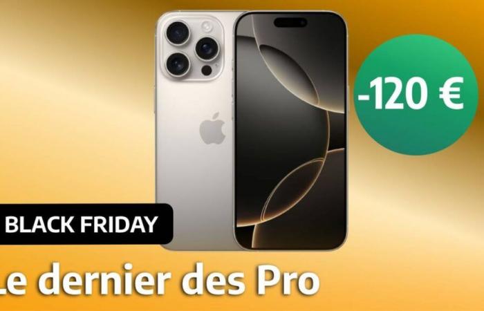 L'iPhone 16 Pro raggiunge finalmente un prezzo corretto con questa promozione di questo commerciante francese