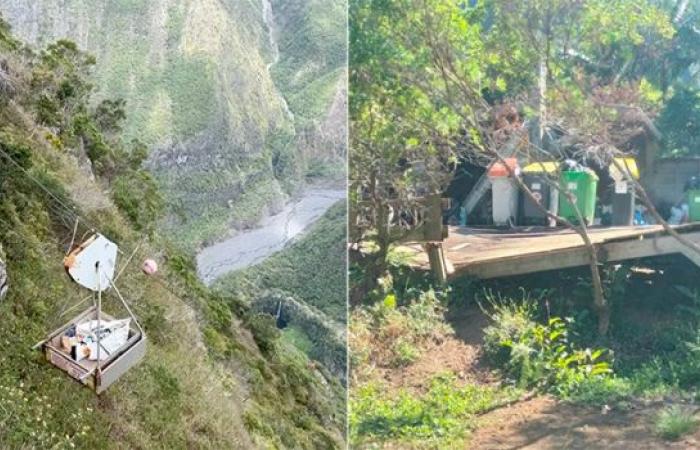 Grand Bassin: la stazione del montacarichi sta crollando, verranno effettuate le riparazioni!