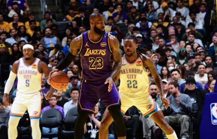 LeBron James e Anthony Davis deludono i tifosi nella sconfitta contro la SGA, Thunder nella Coppa NBA | Notizie, punteggi, highlights, statistiche e voci