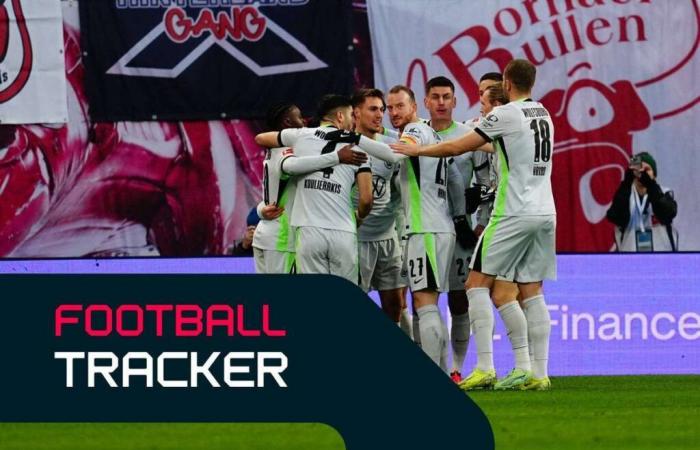 Football Tracker: il Wolfsburg batte il Lipsia mentre l'Union Berlino eguaglia il Leverkusen