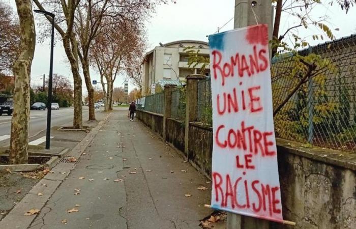 due manifestazioni contrapposte a Romans-sur-Isère