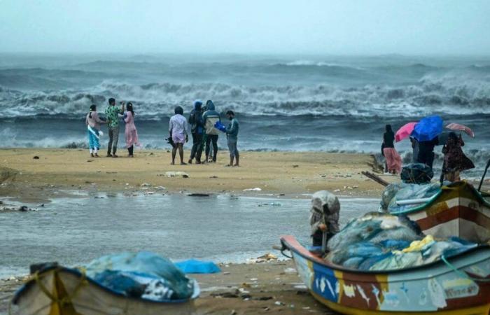 L’India meridionale colpita dall’arrivo del ciclone Fengal