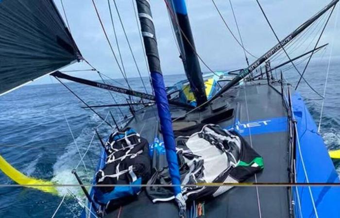 Vendée Globe: Justine Mettraux soddisfatta della sua giornata fai-da-te