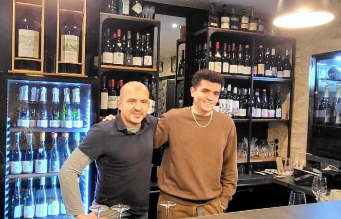 una coppia padre-figlio alla guida di una nuova enoteca nel quartiere Marché